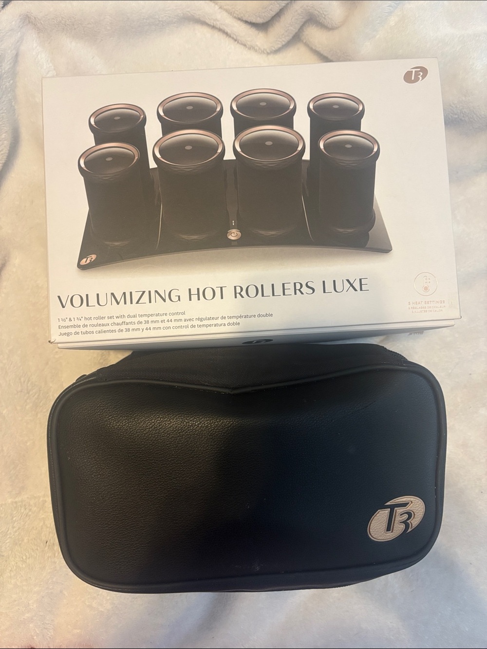 T3 Volumizing Hot Rollers Luxe - Black